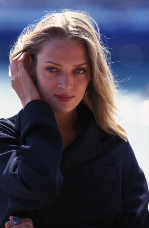 Pool ARNAL/GARCIA/PICOT Plakát, Obraz - Uma Thurman au Festival de Cannes en 1993, 26.7 × 40 cm