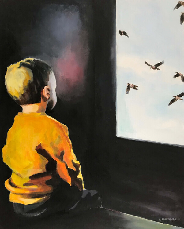 Borgenhag Holmqvist Plakát, Obraz - Window to Freedom, Borgenhag Holmqvist, 30 × 40 cm