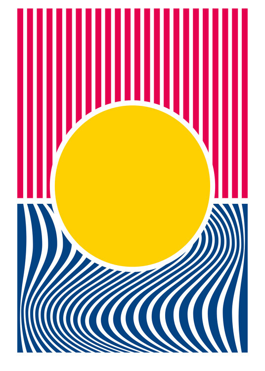 SERGIO ORTIZ Plakát, Obraz - SIMPLE, SERGIO ORTIZ, 30 × 40 cm