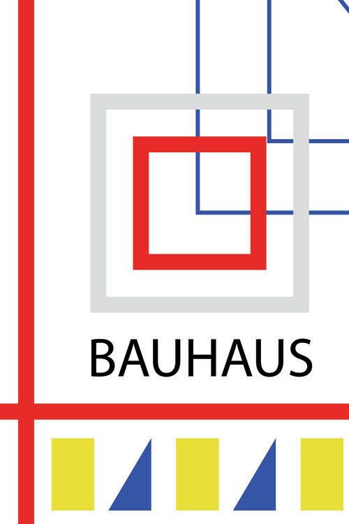 jay stanley Plakát, Obraz - Bauhaus Series #3, jay stanley, 26.7 × 40 cm