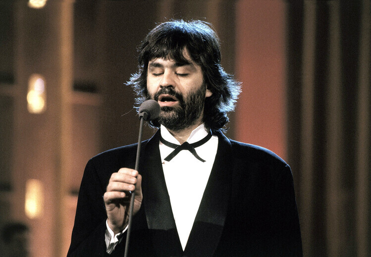 United Archives Plakát, Obraz - Andrea Bocelli, 40 × 26.7 cm