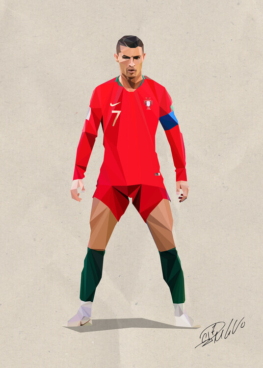 autor Plakát, Obraz - C. Ronaldo, 30 × 40 cm