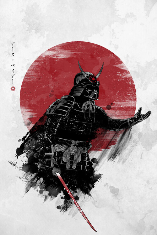 autor Plakát, Obraz - Darth Samurai, 26.7 × 40 cm
