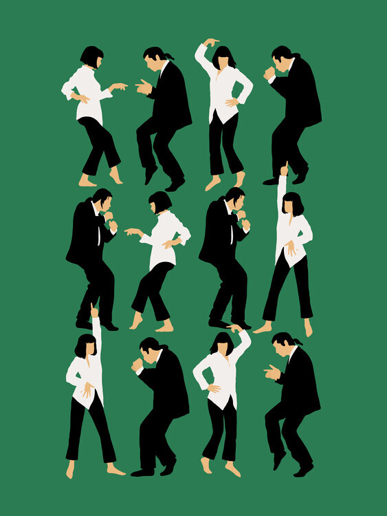 autor Plakát, Obraz - Dance Scenes, 30 × 40 cm