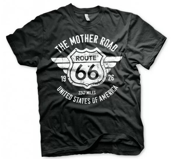 HYBRIS Tričko Route 66 - The Mother Road, 5XL