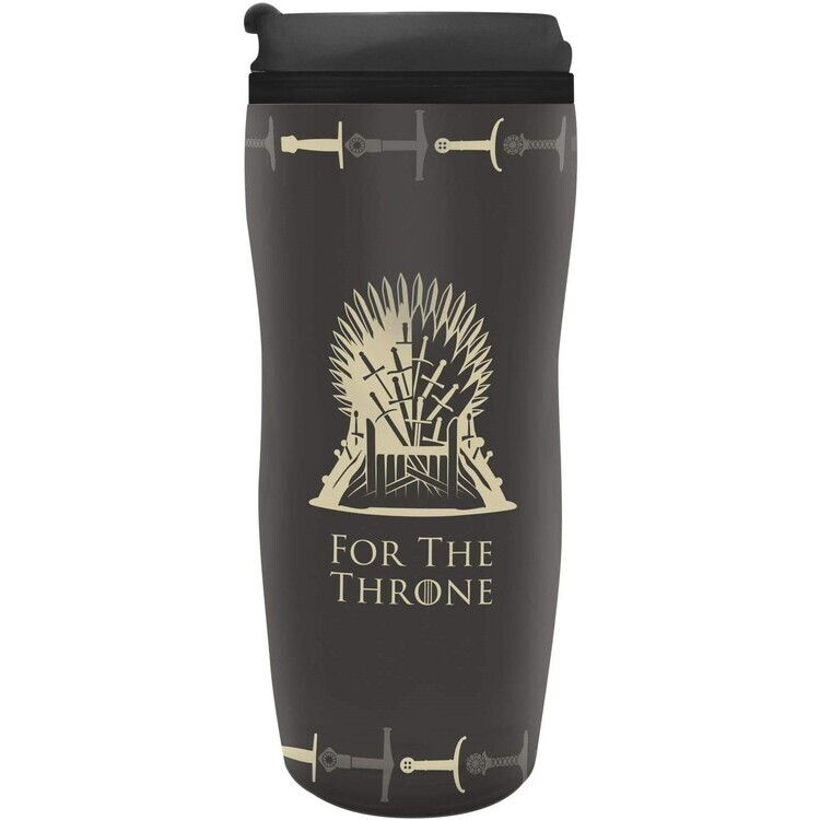 ABY STYLE Cestovní hrnek Hra o Trůny(Game of Thrones) - Iron Throne, 0,355 l