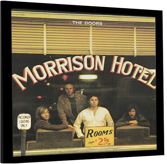 PYRAMID Obraz na zeď - The Doors - Morrison Hotel, 31.5 × 31.5 cm