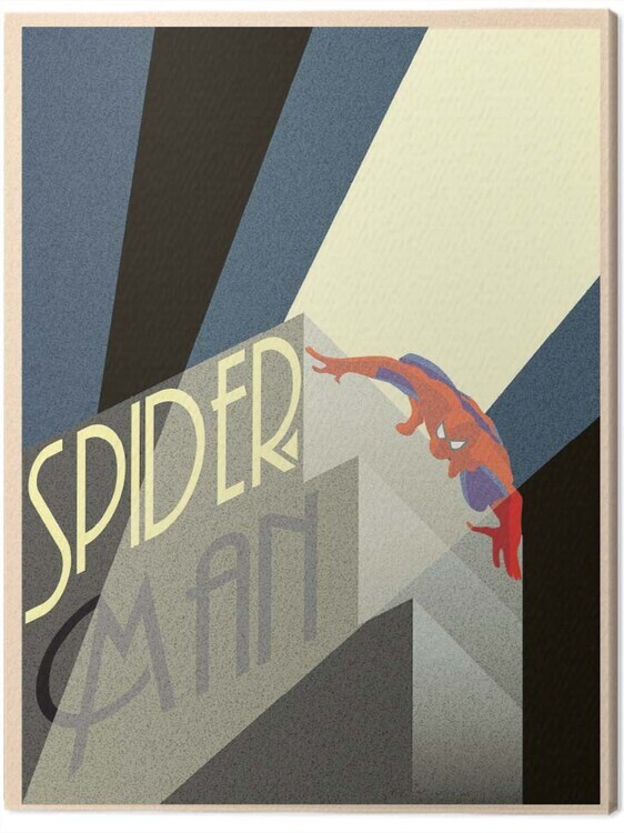 PYRAMID Obraz na plátně Marvel - Spider-Man Building, 2 - 30×40 cm