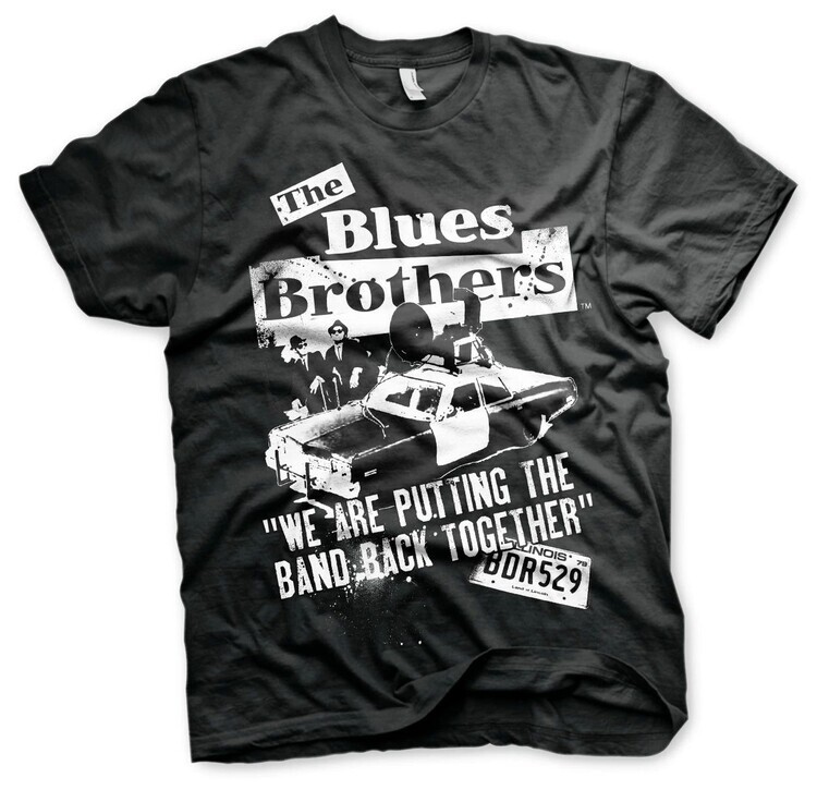 HYBRIS Tričko Blues Brothers - Band Back Together, S