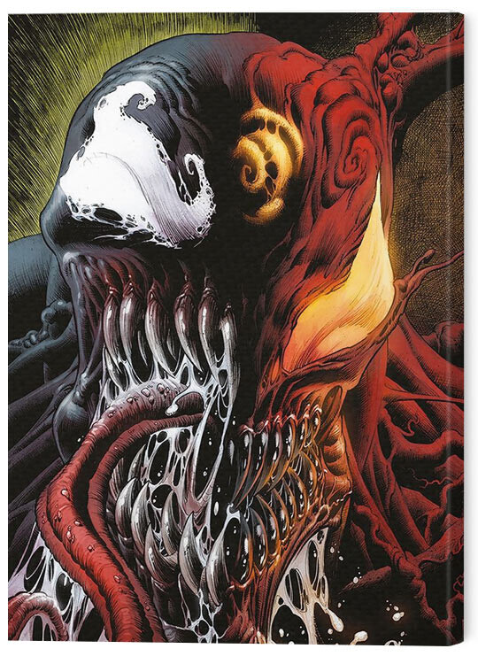 PYRAMID Obraz na plátně Venom: Carnage - Half/Half, 2 - 60×80 cm