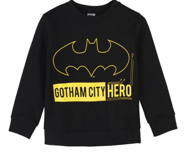 ARTESANIA CERDA, S.L.U. Mikina DC - Batman - Gotham City Hero, 128/134