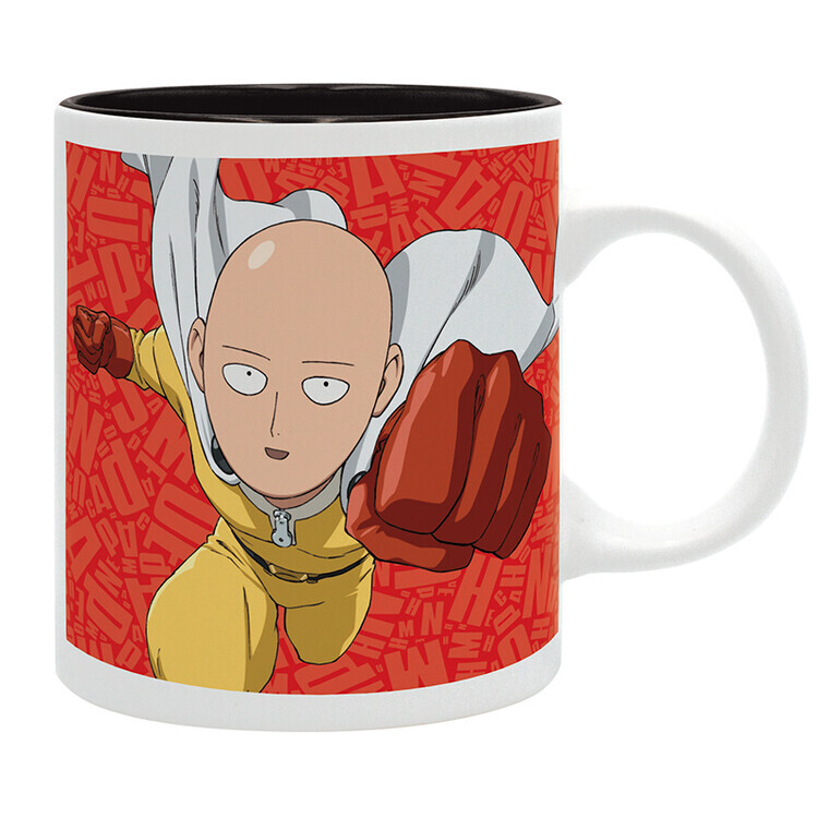 ABY STYLE Hrnek One Punch Man - Saitama & Class Heroes, 0,32 l