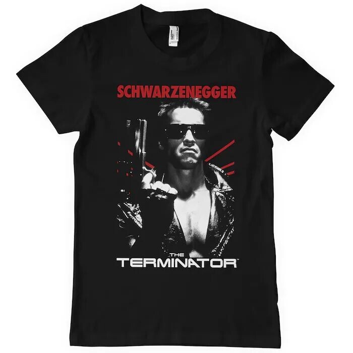 HYBRIS Tričko Terminator - Schwarzenegger, 5XL