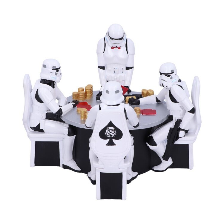 NEMESIS NOW Figurka Star Wars - Stormtrooper - PokerFace, 18.3 cm