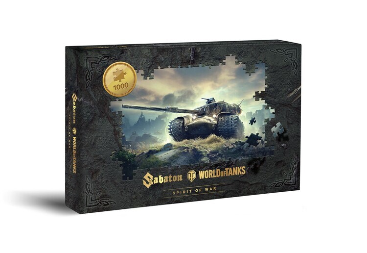 FS Holding Puzzle World of Tanks - Sabaton: Spirit of War, 1000 ks