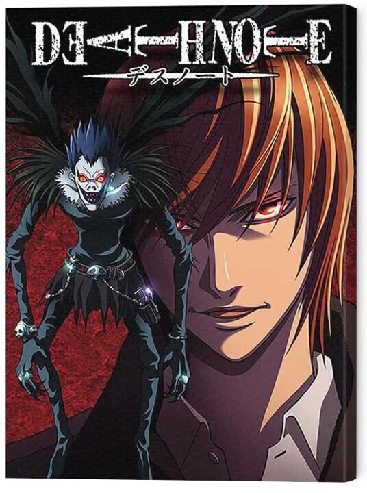 PYRAMID Obraz na plátně Death Note - Light and Ryuk, 2 - 60×80 cm
