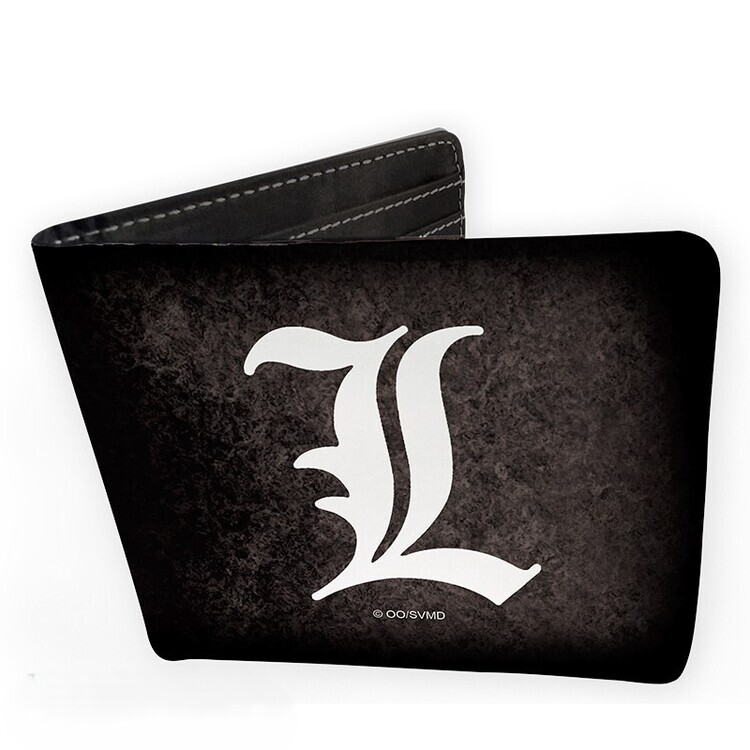 ABY STYLE Peněženka Death Note - L Symbol, 9,5 x 11 cm
