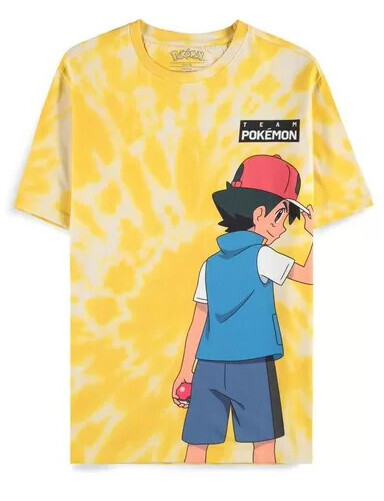 DIFUZED Tričko Pokemon - Ash and Pikachu, M