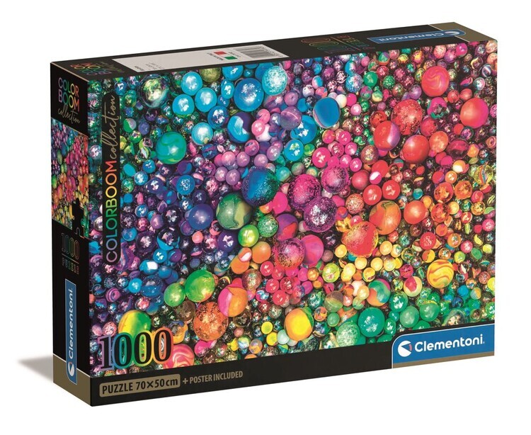 CLEMENTONI Puzzle Marvelous Marbles, 1000 ks