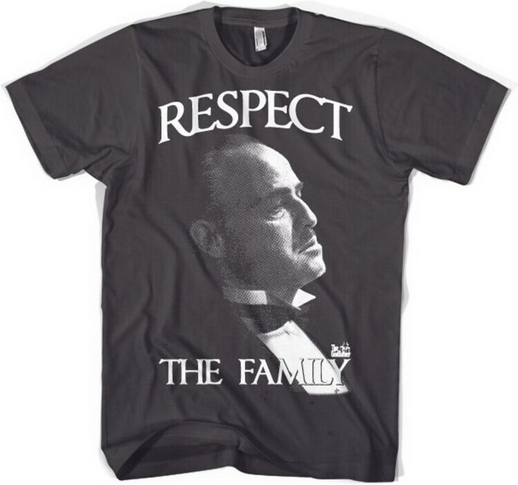 HYBRIS Tričko The Godfather - Respect The Family, XXL