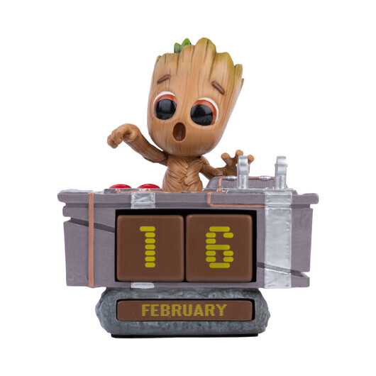 GRUPO ERIK 3D Kalendář 3D Kalendář Marvel - Groot Death Button