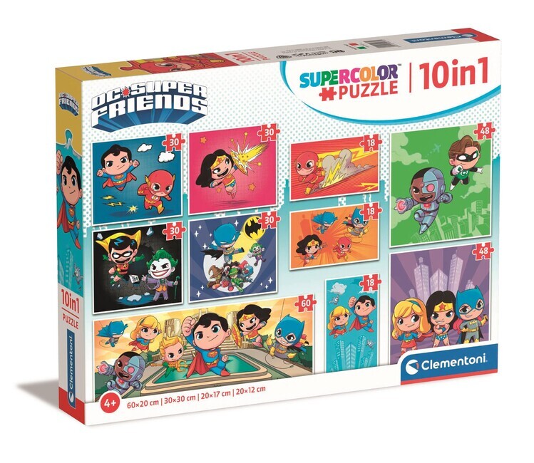 CLEMENTONI Puzzle DC Comics, 60 ks