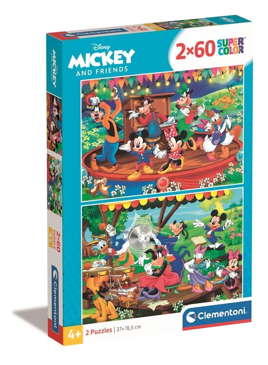 CLEMENTONI Puzzle Mickey Mouse - Mickey and Friends, 60 ks