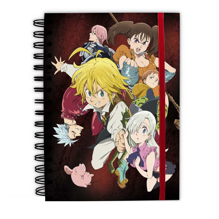 ABY STYLE Zápisník The Seven Deadly Sins - Meliodas and the Sins, A5