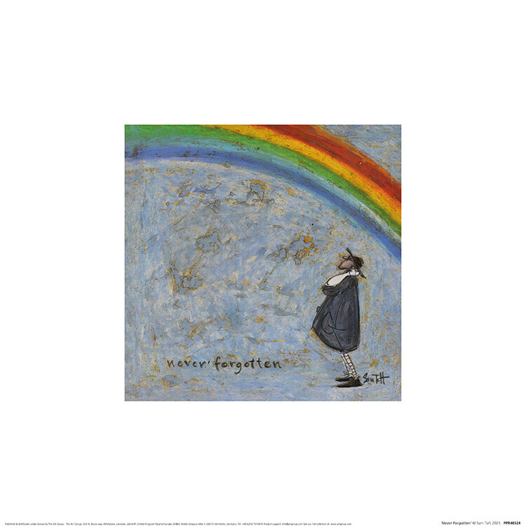PYRAMID Umělecký tisk Sam Toft - Never Forgotten, 30 × 30 cm