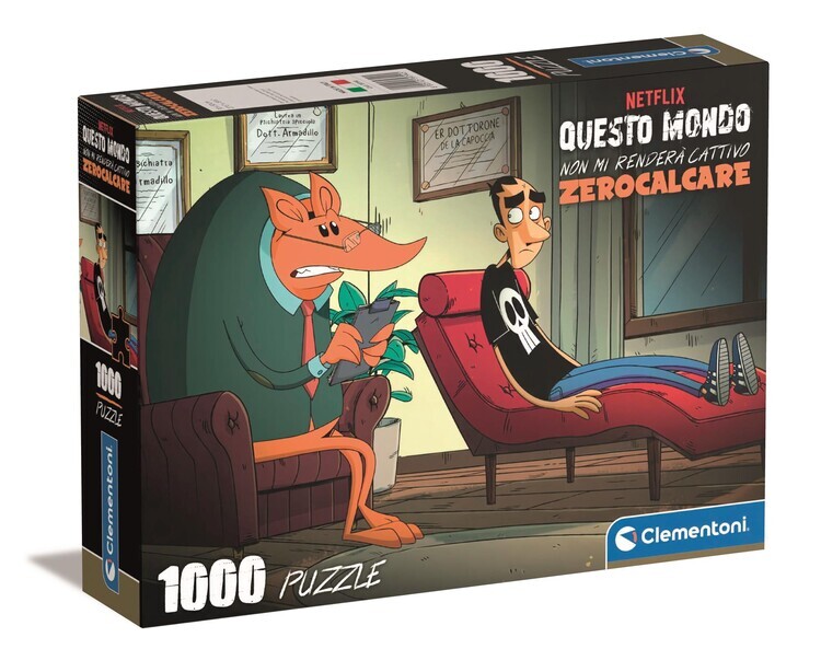 CLEMENTONI Puzzle Netflix - Zerocalcare I, 1000 ks