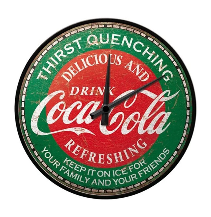 Nekupto Hodiny Hodiny Coca-Cola - Thirst Quenching