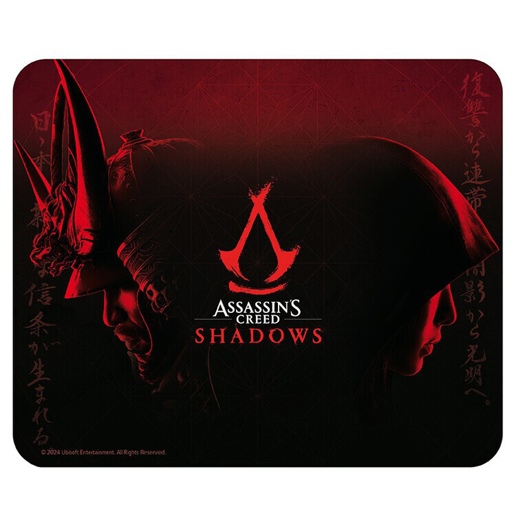 ABY STYLE Podložka pod myš Podložka pod myš Assassin's Creed: Shadows - Yasuke & Naoe