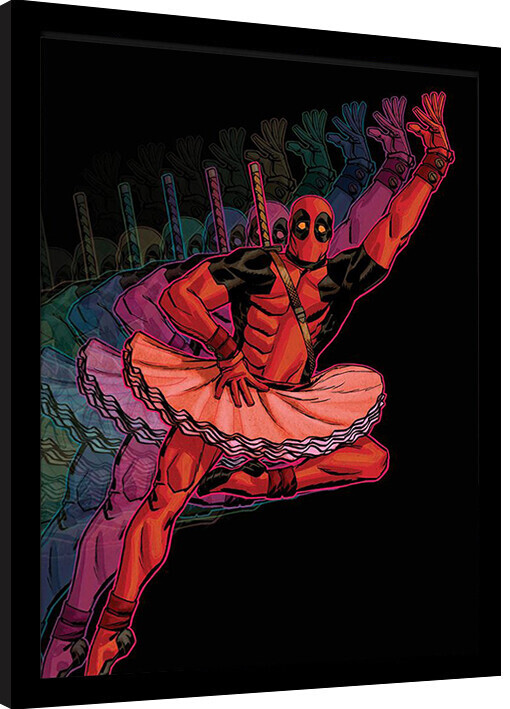 PYRAMID Obraz na zeď - Deadpool - Ballerina, 34.3 x 44.5 cm