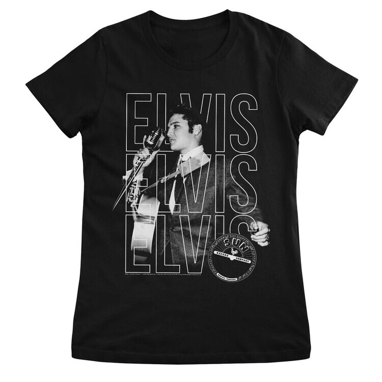 HYBRIS Tričko Elvis Presley - Elvis, Elvis, Elvis, S