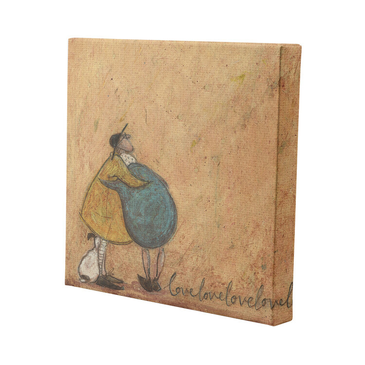 PYRAMID Obraz na plátně Sam Toft - Love Love Love Love Love, 2 - 40×40 cm