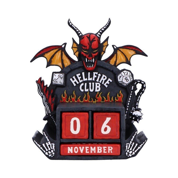 NEMESIS NOW 3D kalendář 3D kalendář Stranger Things - Hellfire Club