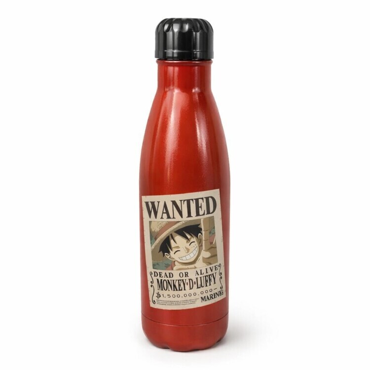 PYRAMID Láhev One Piece - Wanted - Monkey D. Luffy, 0,54 l
