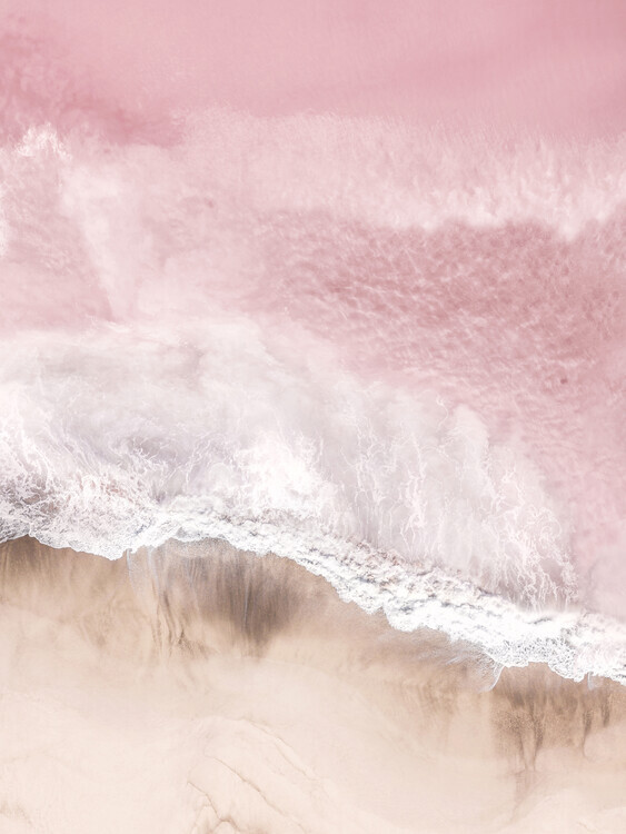 Sisi & Seb Plakát, Obraz - Aerial Pink Sea, Sisi & Seb, 30 × 40 cm