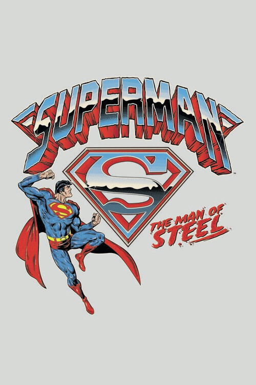 Europosters Plakát, Obraz - Superman - The man of steel, 26.7 × 40 cm