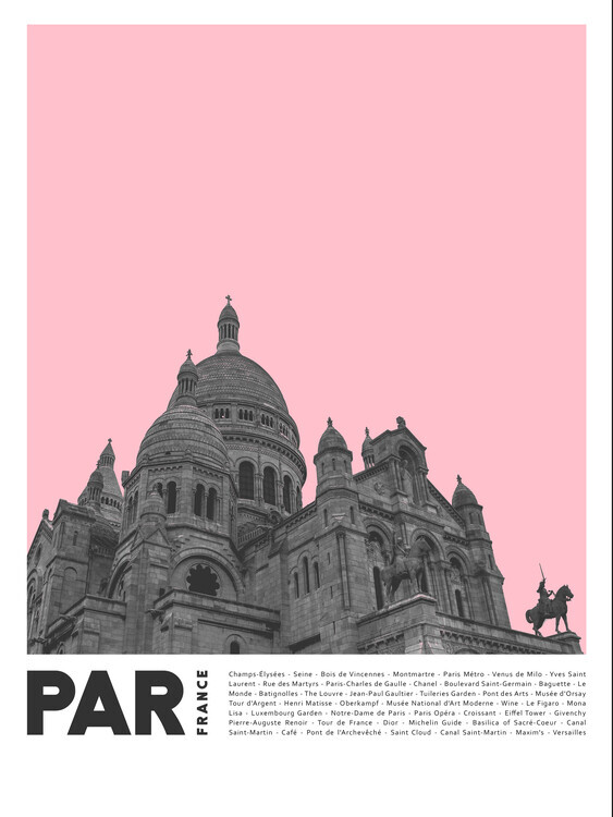 Finlay & Noa Plakát, Obraz - Col Paris 2, Finlay & Noa, 30 × 40 cm