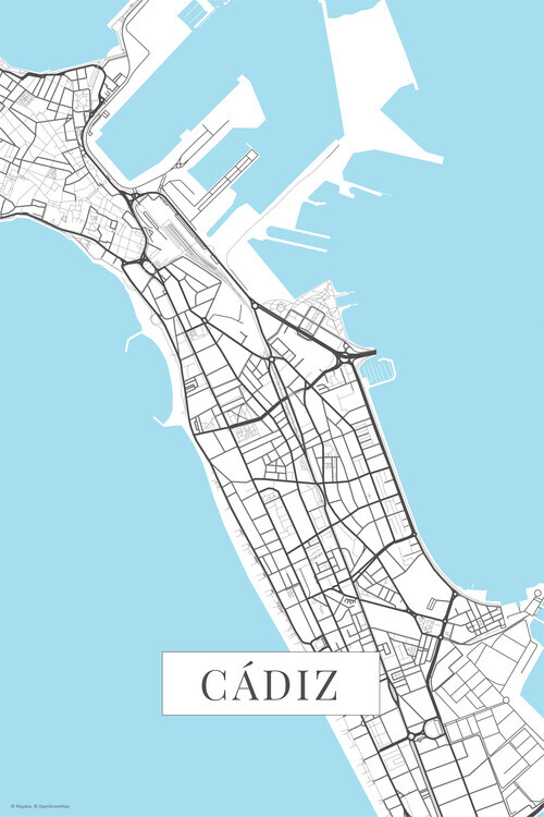 Europosters Plakát, Obraz - Cadiz white, 26.7 × 40 cm