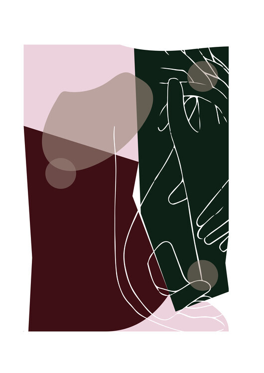 Nordic Creators Plakát, Obraz - Modern Art I, Nordic Creators, 30 × 40 cm