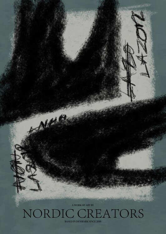 Nordic Creators Plakát, Obraz - Ghost, Nordic Creators, 30 × 40 cm