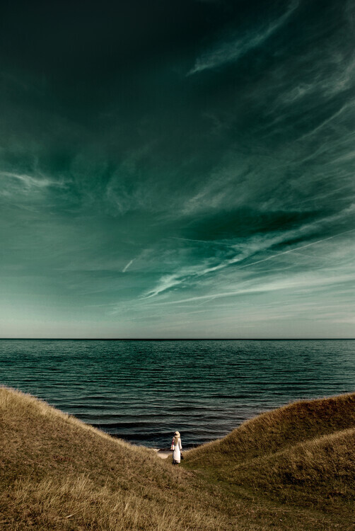 Kristoffer Jonsson Plakát, Obraz - Endless sea, Kristoffer Jonsson, 26.7 × 40 cm