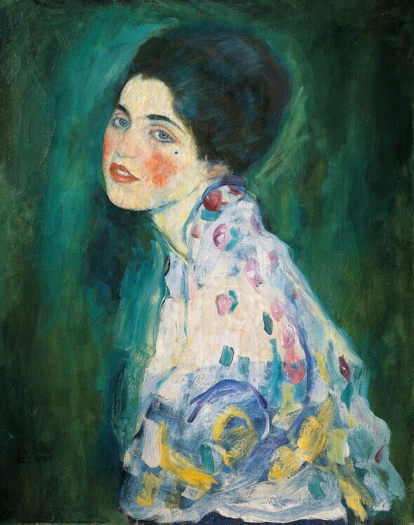Gustav Klimt Plakát, Obraz - Portrait of a young woman (1916–17), Gustav Klimt, 30 × 40 cm