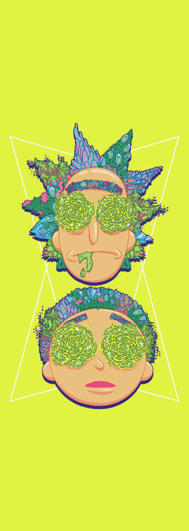 Europosters Plakát, Obraz - Rick & Morty - Labyrinth, 21.3 × 60 cm