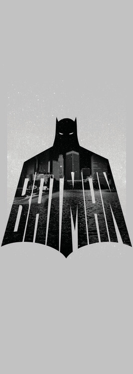 Europosters Plakát, Obraz - Batman - Beauty of Fight, 21.3 × 60 cm