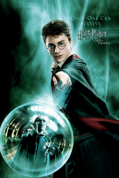 Europosters Plakát, Obraz - Harry Potter  - Only one can survive, 26.7 × 40 cm