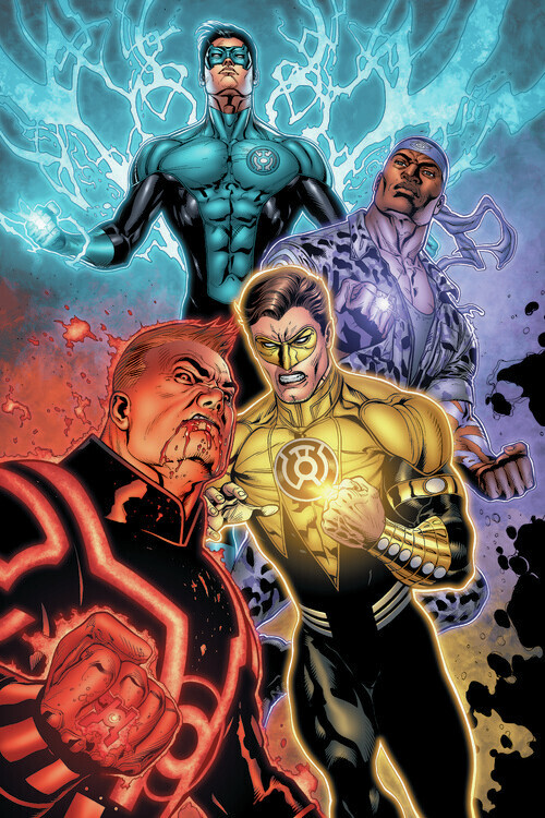 Europosters Plakát, Obraz - Green Lantern Corps, 26.7 × 40 cm