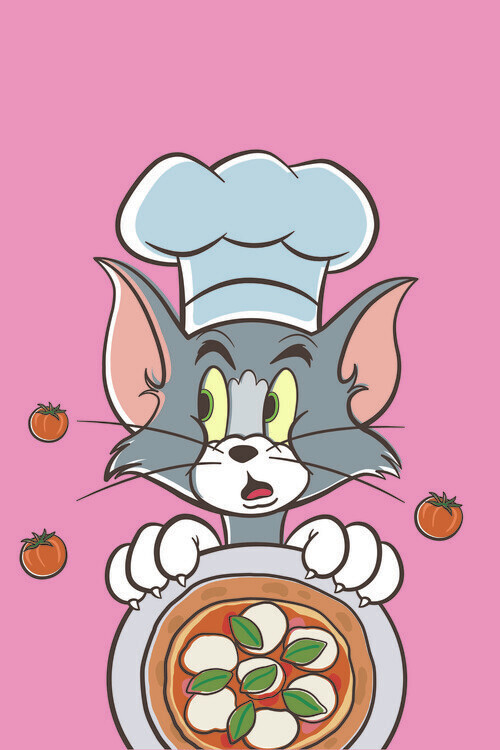 Europosters Plakát, Obraz - Tom and Jerry - Chef, 26.7 × 40 cm